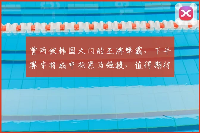 曾两破韩国大门的王牌锋霸,下半赛季将成申花黑马强援,值得期待