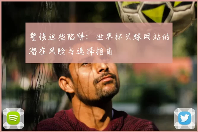 警惕这些陷阱:世界杯买球网站的潜在风险与选择指南