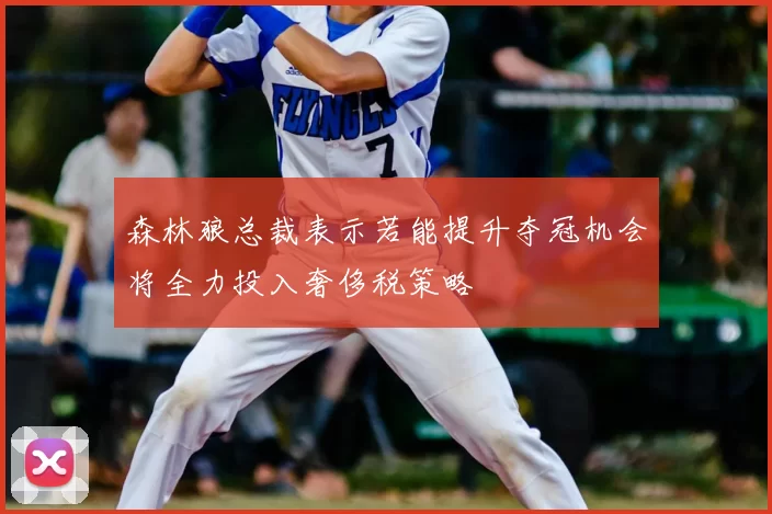森林狼总裁表示若能提升夺冠机会将全力投入奢侈税策略